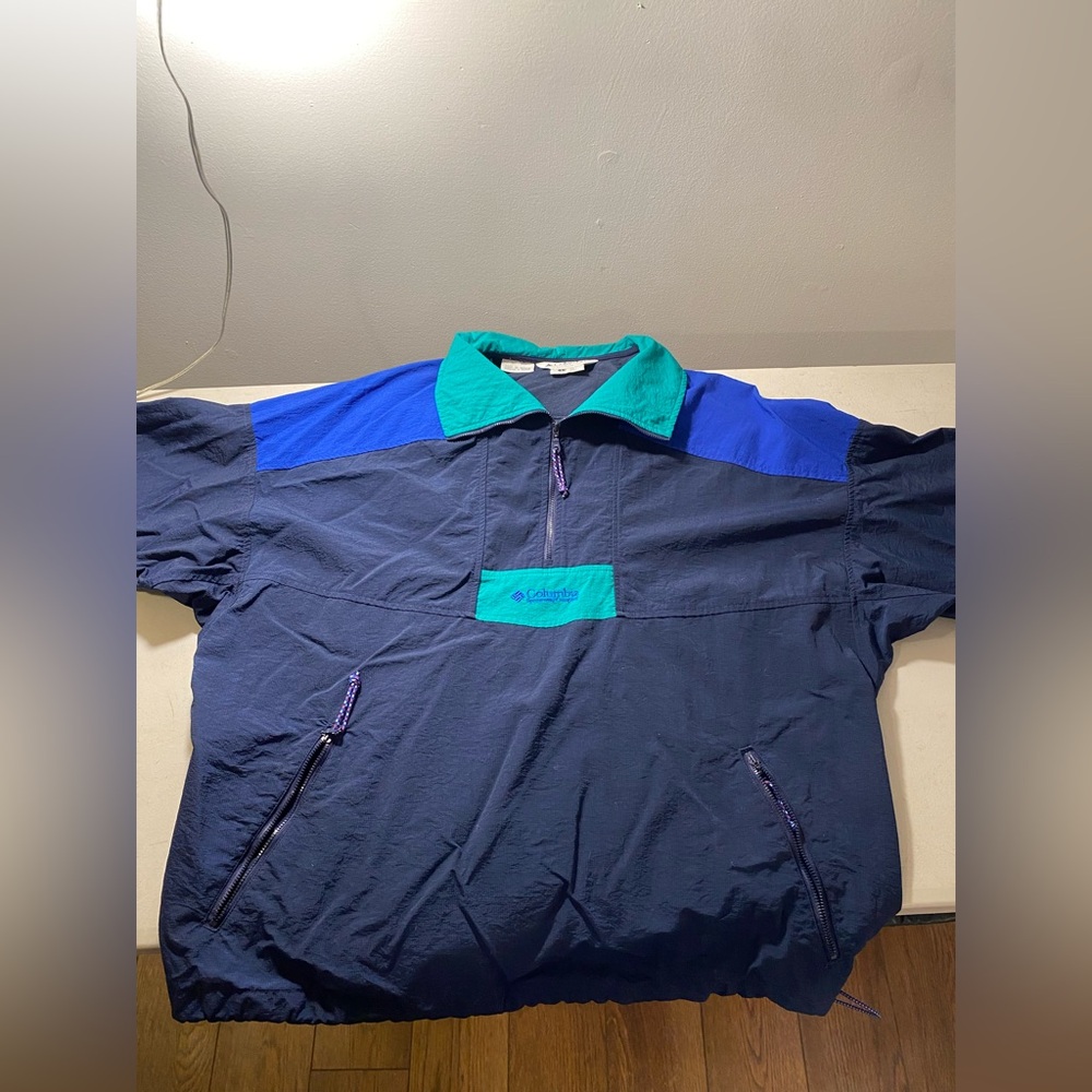 ‘90s Columbia Windbreaker / Pullover || Size - L